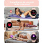 Parsonver Montre Connectée Femme avec Appels Bluetooth, Montre Sport avec 100+ Sportifs, Étanche IP68, Moniteur Sommeil, Fréquen
