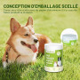 PawSono Lingettes Nettoyantes Oreilles Chien & Chat 50pcs, Doigt Lingette Oreille Animaux, Nettoyant Oreilles Chien Chat Naturel