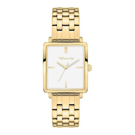 Tamaris Montre pour Femmes avec Carré Boîtier & Bracelet en Acier Inoxydable – Simple Montre-Bracelet pour Femmes en Différentes