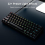 MCHOSE Ace 60 Pro HE Clavier Magnétique, Clavier Filaire 60% | 8000Hz Rapid Trigger, Précision RT 0,01 mm, Actionnement Réglable