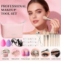 Coffret Maquillage Femme, Kit de Maquillage Complet, Coffret Cadeau Maquillage Ado Fille, Makeup Gift Set avec Ombres Paupière F