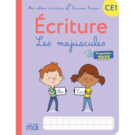 Mes cahiers d'ecriture - CE1 - Les majuscules - Edition 2026