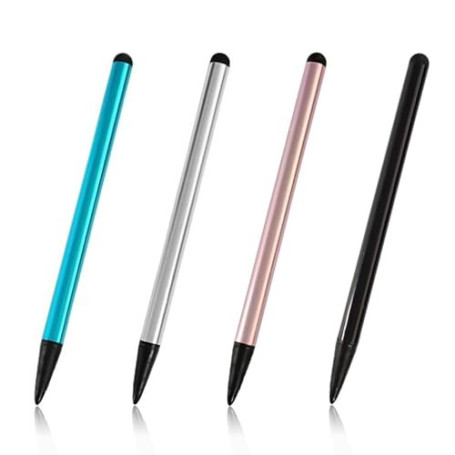 Pack de 4 stylets universels capacitifs pour écran tactile, stylets pour toutes les tablettes, stylet pour écran tactile, pour i