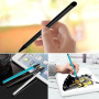 Pack de 4 stylets universels capacitifs pour écran tactile, stylets pour toutes les tablettes, stylet pour écran tactile, pour i