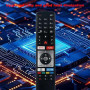 VINABTY Télécommande de Remplacement Compatible avec Telefunken HAIER TV | LDF40V280S LDU50H350S LDU65H350S LDU50V300S LDU49H350