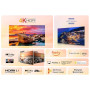 TCL 43PF650 43 Pouces 4K Ultra HD, HDR TV, Smart LED Fire TV (Dolby Vision, Dolby Atmos, DTS, HDR 10, Alexa intégré, Airplay2, M