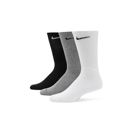 Nike Mixte Everyday Cushioned Lot de 3 paires de chaussettes
