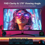 Z-Edge Ecran Pc Gamer Incurvé 32" 240Hz FHD 1500R 1ms FreeSync Grand Écran | Lunette ultra-fine, HDMI2.0 & DP1.4, 3500:1, VESA 1