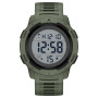 GOLDEN HOUR Montre de Sport numérique étanche pour Homme - Grand écran Facile à Lire - Style Militaire avec Bracelet en Caoutcho
