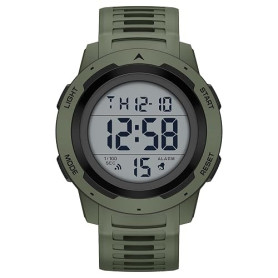 GOLDEN HOUR Montre de Sport numérique étanche pour Homme - Grand écran Facile à Lire - Style Militaire avec Bracelet en Caoutcho