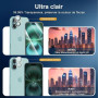 NEW'C Kit de 4, 2 x Verre Trempé pour iPhone 16 (6,1 Pouces) et 2 x Protection Caméra Arrière - Anti Rayures - sans Bulles d'air