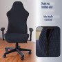 4 Pièces HoussedeChaisedeBureauavecAccoudoirs,HoussesdeChaise de Gaming,HousseFauteuilBureau Lavable,Antidérapant,convientauxcha