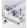 Tdyon Aspirateur Balai sans Fil 450W/40KPA, 50 Minutes Autonomie Aspirateur sans Fil Puissant avec Écran Intelligent, aspirateur