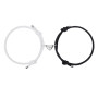 Lot de 2 bracelets magnétiques assortis pour homme et femme, motif soleil et lune