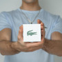 Lacoste Montre Analogique à Quartz pour Homme Collection LACOSTE.12.12 avec Bracelet en Silicone Bleu Marin - 2011172