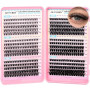 GEMERRY Faux Cils Individuel 30D+40D+50D+60D+80D+100D D Curl 8-16mm | Extension Cils Bouquet Volume Russian Individual Lashes