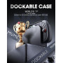 Mumba Coque pour Nintendo Switch 2 (2025) avec Support Rabattable [Titan] Protection Dockable Poignée Ergonomique [Joy-Con à Ret