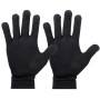 Yoosso Lot de 2 Gants Résistants à la Chaleur pour Coiffure, Noir | Polyester et coton doux, doigts séparés, taille élastique, p
