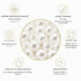 Perlin Lot de 200 perles de culture artificielles rondes en nacre blanche de 8 mm pour mariage, fête, décoration de bijoux, trav