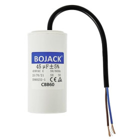 BOJACK CBB60 450V 45uf AC Condensateur ondensateur de moteur, condensateur de démarrage de moteur, condensateur microfarad 50/60