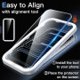 JETech Verre Trempé pour iPhone 17 Pro Max, Lot de 3 | 9H Protection D'écran, Transparent HD, Protection Anti-Rayures, Outil d'I