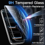 JETech Verre Trempé pour iPhone 17 Pro Max, Lot de 3 | 9H Protection D'écran, Transparent HD, Protection Anti-Rayures, Outil d'I