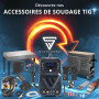 STAHLWERK Poste à souder combiné 2-en-1 AC/DC TIG 200 ST – TIG & MMA (ARC) jusqu'à 200 A, amorçage HF, Hotstart, Anti-Stick, mod