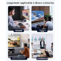 Adaptateur USB C vers HDMI 4K@60Hz pour iPhone 17/16/15, Adaptateur AV Numérique Type C, Connecteur d'écran de Synchronisation V