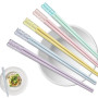 KQDRAVINE Baguettes Chinoises, 5 Paires de Baguettes pour Manger, Lavables au Lave-vaisselle, Réutilisables pour la Cuisine Chin
