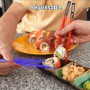 Light Up Baguettes Lightsaber Baguette Chinoise avec 9 Modes de Couleur, SOARFLY Lightsaber Baguette Réutilisables Sans BPA Illu