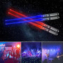 Light Up Baguettes Lightsaber Baguette Chinoise avec 9 Modes de Couleur, SOARFLY Lightsaber Baguette Réutilisables Sans BPA Illu