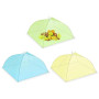 3 Pièces Cloche Alimentaire Pliable Anti Insectes, Anti-mouche Cloches Alimentaires, Couvercle de Nourriture en Maille Pliant Te