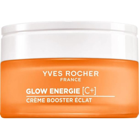 Yves Rocher Glow Énergie [C+] Glow Boosting Cream - Pour une peau radieuse, lisse et repulpée - Tous types de peaux - Avec capuc