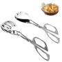 2 Pinces Pince à Salade, Pinces à Buffet, Pince à Salade En Acier Inoxydable, Nourriture Griller Pinces, Pince A Barbecue Résist