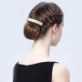 2 Pcs Grandes Barrettes à Cheveux, Grandes Automatiques Pinces à Cheveux, Rectangle Barrettes Français, Forme Rectangulaire Fran