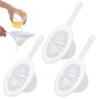 LAKPYN 3 Pièces Filtres à Mailles Fines En Nylon,Tamis Filtre Alimentaire, Tamis à Jus, Pour huiles,Café,Vin,Jus,Lait de Soja(20
