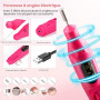 Deciniee Acrylique Kit Ongles Pour Débutants–Faux Ongles/Poudre Acrylique/Lampe UV/Main D'Entrainement Manucure-Idéal Pour DIY N