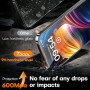 TOCOL Verre Trempé pour iPhone 16 Plus, iPhone 15 Plus, Facile à Installer | Lot de 2, Couverture Complète, Sans Bulles, 9H Rési