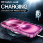 JETech Coque pour iPhone 16 Plus, Rose | Anti-Jaunissement, Antichoc, Dos PC Rigide Résistant aux Rayures, Étui Housse Bumper en