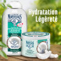 Le Petit Marseillais Masque 4 en 1 Eau de Coco Bio, Pot de 370 ml | Hydratation Légèreté, Masque Capillaire pour Cheveux Déshydr