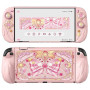 playvital Coque pour Nintendo Switch 2 Console-Rose，Style Ailes Magiques | avec Silicone Cover Joycon & Capuchon Joystick pour S