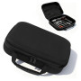 Petit sac à outils vide rigide - 27 x 22 x 7 cm - En EVA - Avec fermeture éclair - Noir - Tissu Oxford - Multifonction - Pour pe