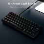 MCHOSE Ace60 Pro ISO-Nordic Clavier Gamer Magnetique | Clavier Gaming Filaire 60%, 8K Rapid Trigger, Effet Hall, 128K ScanRate,