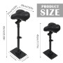 Ysislybin Siège de Trottinette Électrique ZT3Pro, Hauteur Réglable de 45 à 65 cm Coussin Amortisseur Pliable pour Trottinette Él