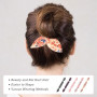 SYEYCW 5 Pièces Accessoire Chignon, Chignon Magique, French Curler Polka Dot Beamer, Outil de Tissage Français, Réutilisable Laz