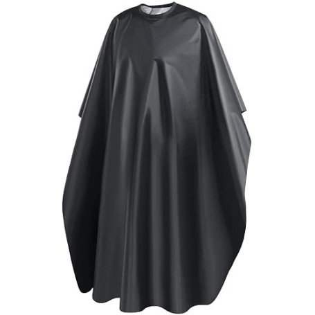 URAQT Capes de Coiffeur de Salon Pleine Longueur, Robe de Coiffure Professionnelle en Nylon Imperméable pour Coupe de Cheveux |
