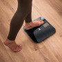 Cecotec Balance de Salle de Bain Intelligent avec App Surface Precision HealthySmart. Bluetooth et 25 Paramètres, Taille 28x28 c