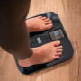 Cecotec Balance de Salle de Bain Intelligent avec App Surface Precision HealthySmart. Bluetooth et 25 Paramètres, Taille 28x28 c