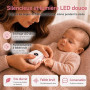 Coupe Ongle Electrique, 2-en-1 pour Bébés, Adultes et Personnes Âgées, Rose | Coupe Ongle pour Ongles Épais, Lime à Ongle Électr