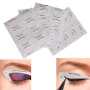 4 pochoir eyeliner Paquets Sticker Pochoir Fard à Paupières Eyeliner d'autocollants auxiliaires pour fard à paupières Pochoir Ey